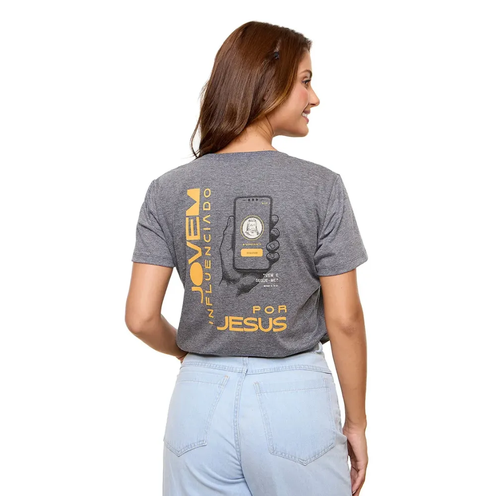 Baby Look Jovem Influenciado Imagem