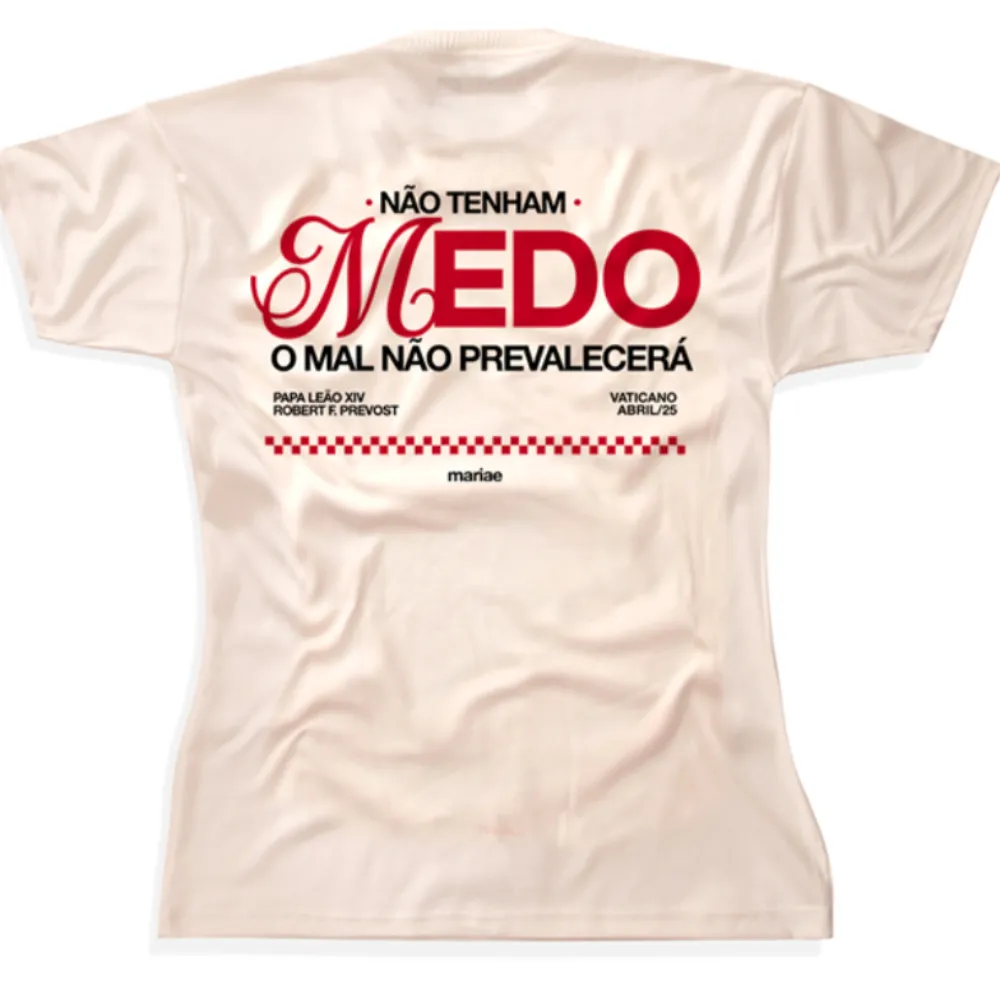 Baby Look Papa Leão XIV Imagem