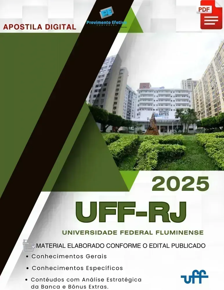 Apostila UFF RJ Produtor  Cultural 2025 Imagem