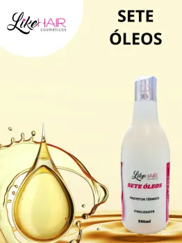 FINALIZADOR SETE ÓLEOS 500ML LIKE HAIR COSMETICOS