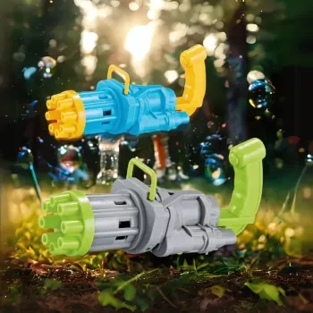 Lança Bolhas De Sabão Lançador De Bolinhas - Foto 2