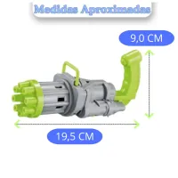 Lança Bolhas De Sabão Lançador De Bolinhas - Foto 9