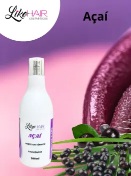 FINALIZADOR AÇAÍ 500ML LIKE HAIR COSMETICOS