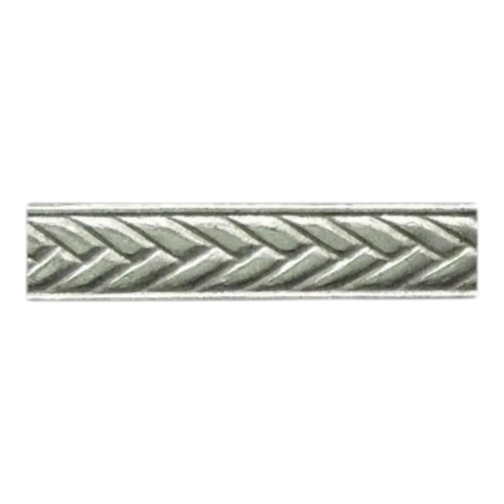 Moldura Estampada ALPACA 10 mm x 1,0 mm (Mod. ME1024A) Imagem