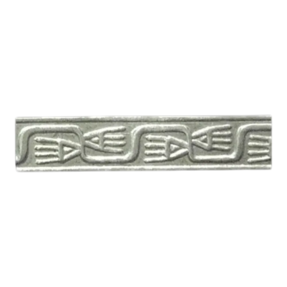 Moldura Estampada ALPACA 10 mm x 1,0 mm (Mod. ME1025A)
