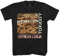 CAMISETA PLUS SIZE SYSTEM OF A DOWN TOXICITY COLOR