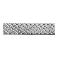 Moldura Estampada ALPACA 10 mm x 1,0 mm (Mod. ME1027A)
