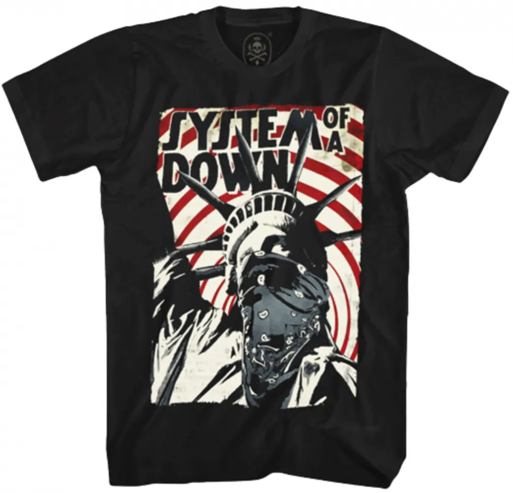CAMISETA PLUS SIZE SYSTEM OF A DOWN WAKE UP TOUR 2025