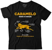 CAMISETA PLUS SIZE CACHORRO CARAMELO MADE IN BRAZIL - Foto 2