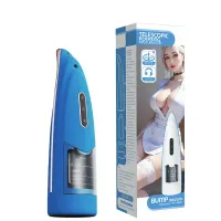 Masturbador Recarregável Rotativo. Possui 6 Modos de Rotação – TELESCOPIC ROTATING MASTURBATOR – MC-165