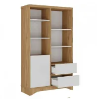 Estante Multiuso Com Porta, Prateleiras e Gavetas Space - Foto 2