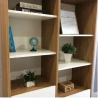 Estante Multiuso Com Porta, Prateleiras e Gavetas Space - Foto 4