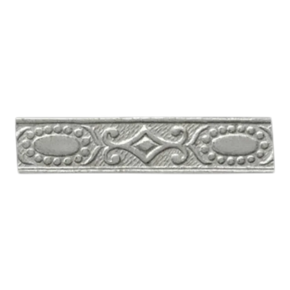 Moldura Estampada ALPACA 10 mm x 1,0 mm (Mod. ME1019A) Imagem