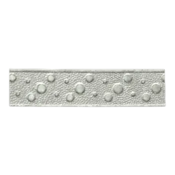 Moldura Estampada ALPACA 15 mm x 1,0 mm (Mod. ME1501A)