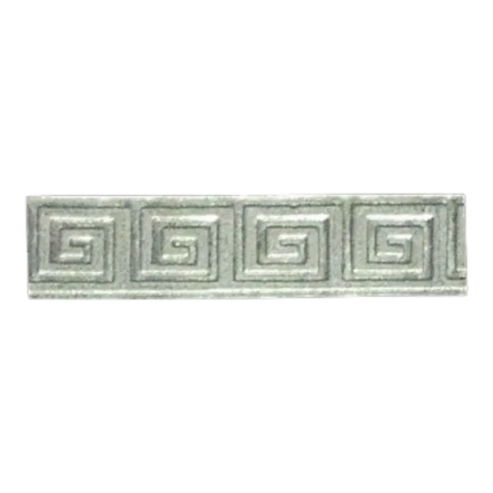 Moldura Estampada ALPACA 15 mm x 1,0 mm (Mod. ME1502A) Imagem