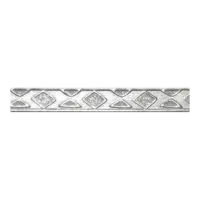 Moldura Estampada ALPACA 6 mm x 1,0 mm (Mod. ME0601A)