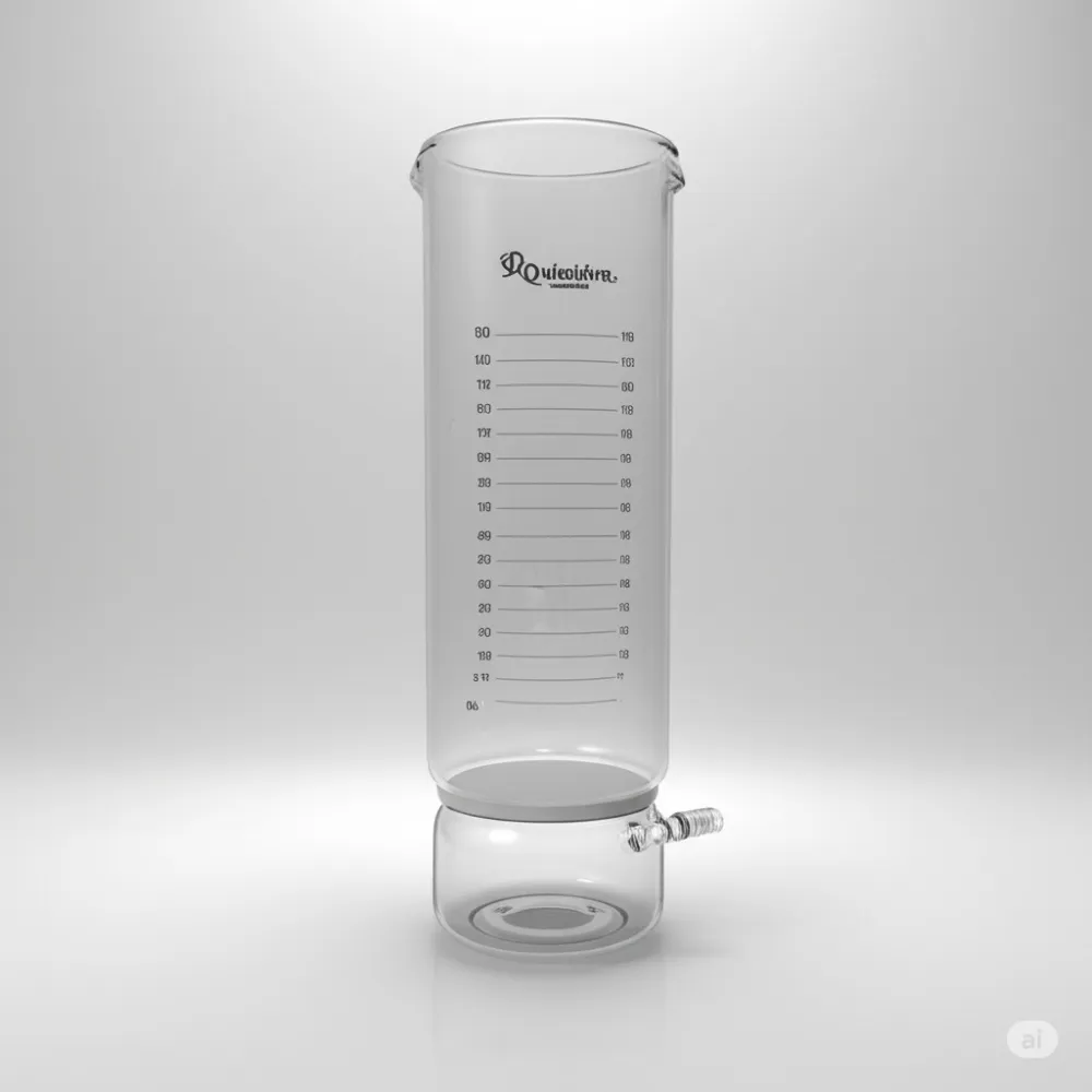 PROVETA FERMENTESTE COM PLACA POROSA N3