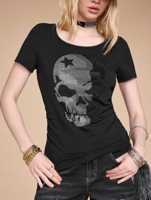 BLUSA BLACK SKULL Imagem