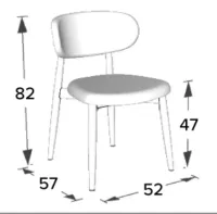 Cadeira Cora - Foto 6