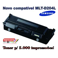 Toner novo compatível com Samsung D204 MLT-D204L | M3825 M4025 M3325 M3875 M3375 M4075 | 5k