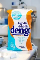 Algodao Hidrofilo Rolo 500g DENGO - Foto 6