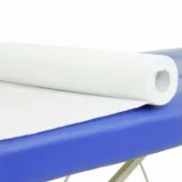 Lencol Papel Branco 50cm x 50m PLUMAX - Foto 4