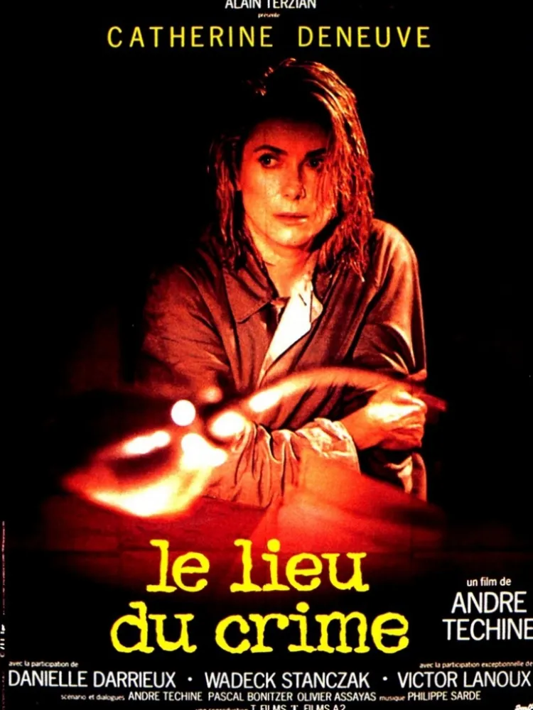 A Cena do Crime (1986) André Téchiné DVD - legendas em português