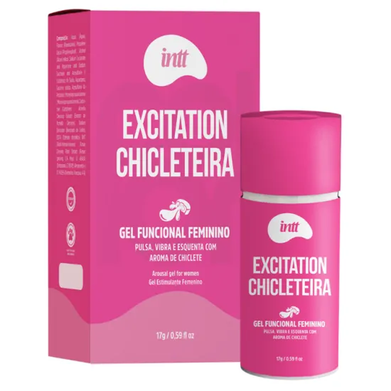 Gel Funcional Feminino Intt Excitation Chicleteira 17g - IN0646 Imagem