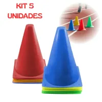 Kit 10 Cones  Agilidade Treinamento Funcional Exercícios - Foto 6