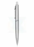 Caneta plástica - Modelo 320 prata