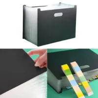 Pasta com 12 Divisórias Organizadora de Documentos Sanfonada Multiuso - Foto 4