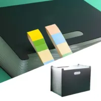 Pasta com 12 Divisórias Organizadora de Documentos Sanfonada Multiuso - Foto 5