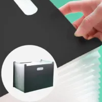 Pasta com 12 Divisórias Organizadora de Documentos Sanfonada Multiuso - Foto 6