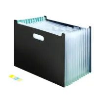 Pasta com 12 Divisórias Organizadora de Documentos Sanfonada Multiuso - Foto 8