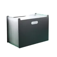 Pasta com 12 Divisórias Organizadora de Documentos Sanfonada Multiuso - Foto 9