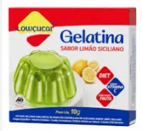 GELATINA ZERO ACUCAR LIMAO SICILIANO 10GR LOWCUCAR