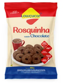 ROSQUINHA CHOCOLATE LOWCUCAR 150G