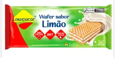 WAFERS ZERO ACUCAR LIMAO 115G LOWCUCAR Imagem