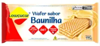 WAFERS ZERO DE ACUCAR BAUNILHA 115GR LOWÇUCAR