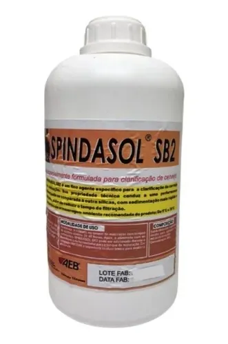 Clarificante AEB SPINDASOL SB2  de 1kg de 10kg e 30kg