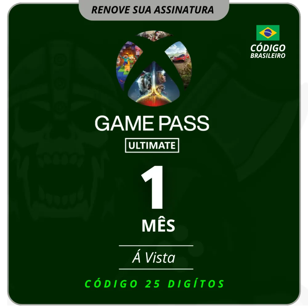 Xbox Game Pass Ultimate 1  Mês