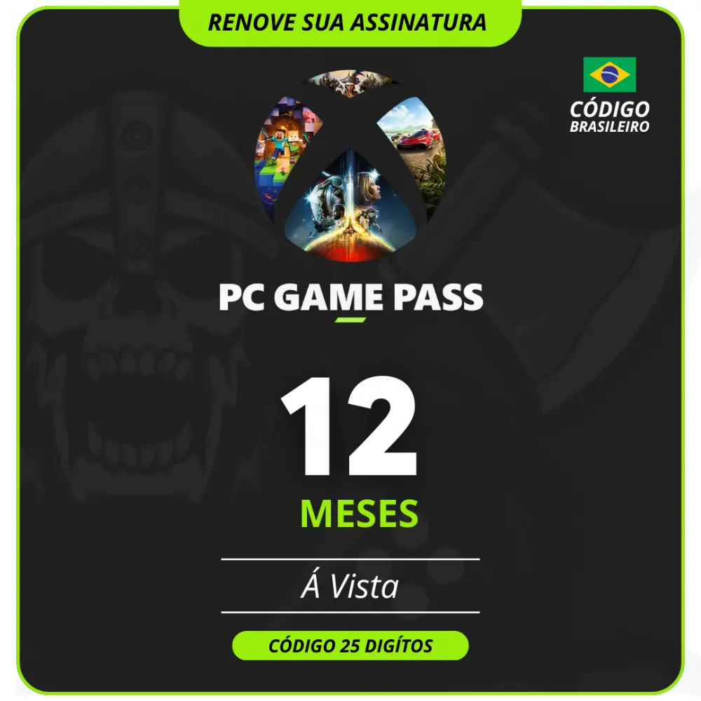 Game Pass Pc 12 Meses Imagem