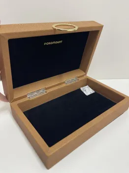 Caixa Decorativa Texturizada Couro Bolhas em duas cores - Foto 2