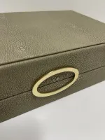 Caixa Decorativa Texturizada Couro Bolhas em três cores - Foto 6