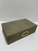 Caixa Decorativa Texturizada Couro Bolhas em três cores - Foto 7