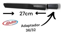 Bico bocal longo para aspiradores D:32/36 27cm — imagem 2