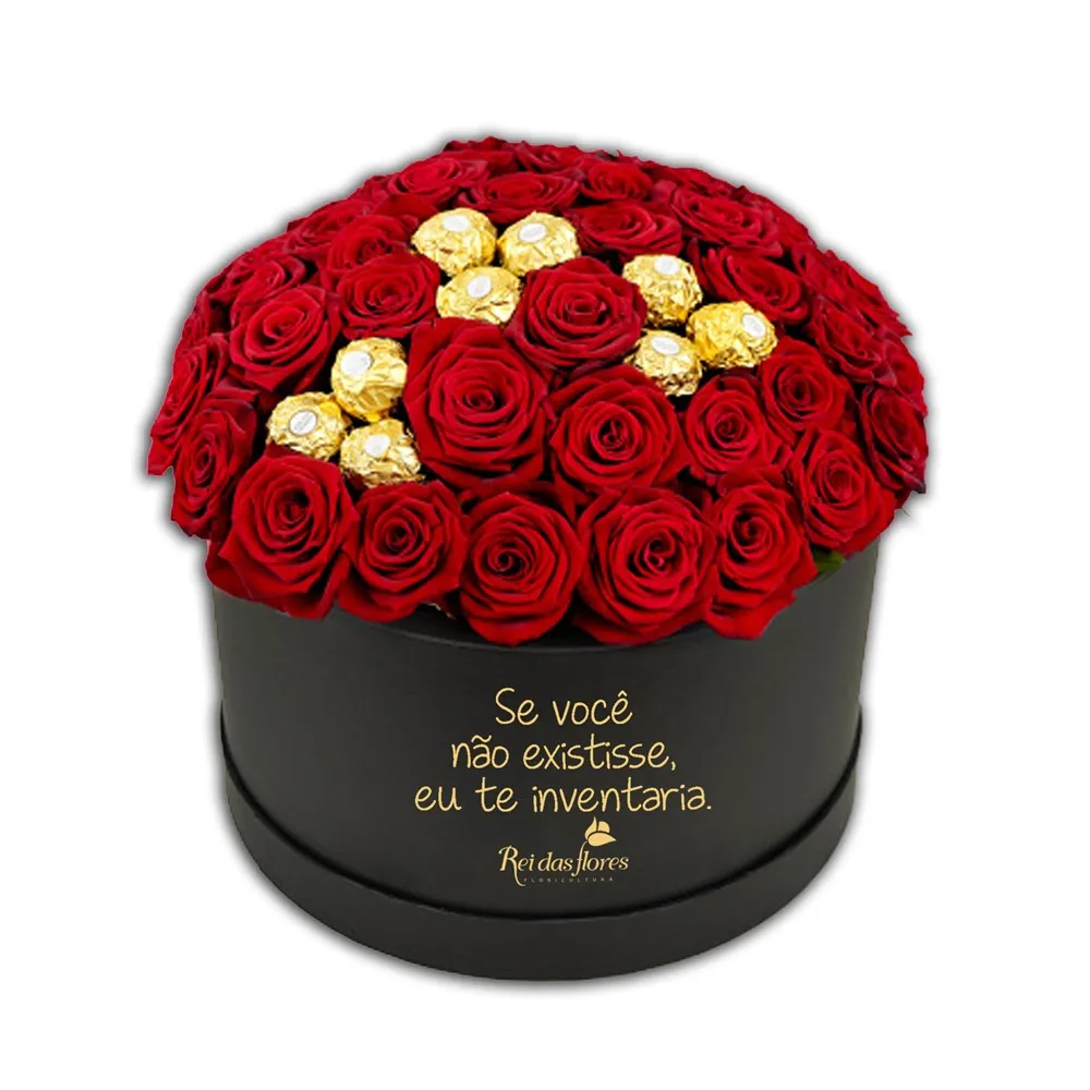 Box de Rosas Dia dos Namorados Imagem