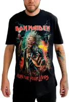 CAMISETA IRON MAIDEN RUN FOR YOUR LIVES WORLD TOUR 2026