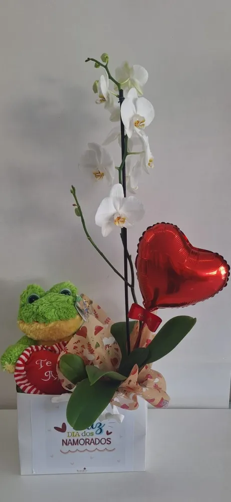 Kit Orquídea c/ Pelúcia