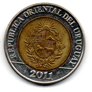 Uruguai - 2011 - 10 Pesos Imagem